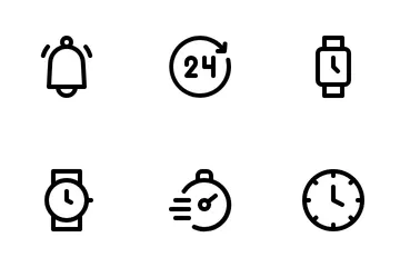 Time And Date Icon Pack