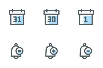 Time And Date Icon Pack