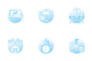 Time And Speed Icon Pack