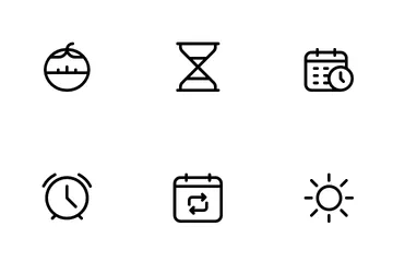 Time & Date Icon Pack