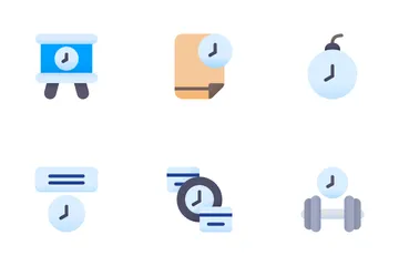 Time Efficiency Icon Pack