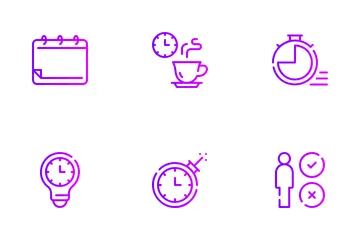 Time Management Icon Pack