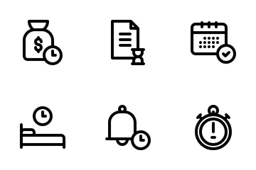 Time Management Icon Pack