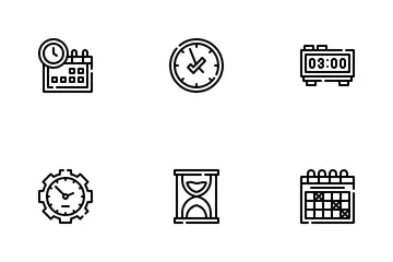 Time Management Icon Pack