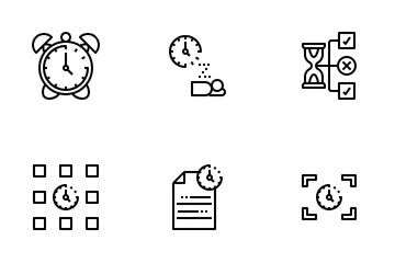 Time Management Icon Pack