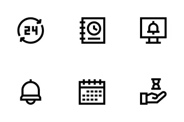 Time Management Icon Pack