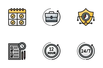 Time Management Icon Pack