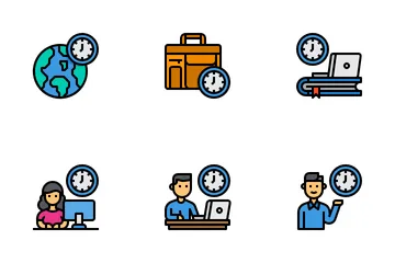 Time Management Icon Pack