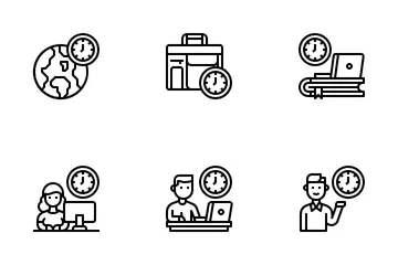 Time Management Icon Pack