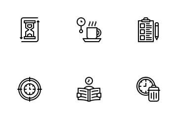 Time Management Icon Pack