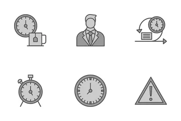 Time Management Icon Pack