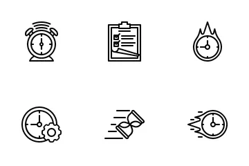 Time Management Icon Pack