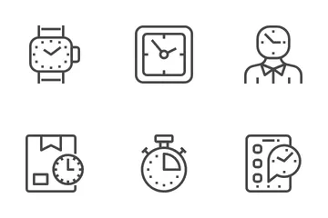 Time Management Icon Pack