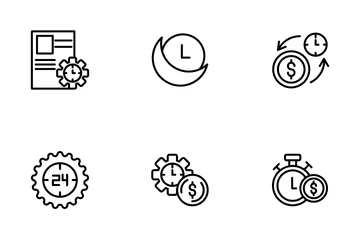 Time Management Icon Pack