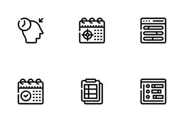 Time Management Icon Pack