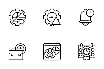 Time Management Icon Pack