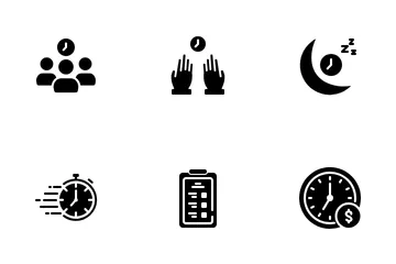 Time Management Icon Pack