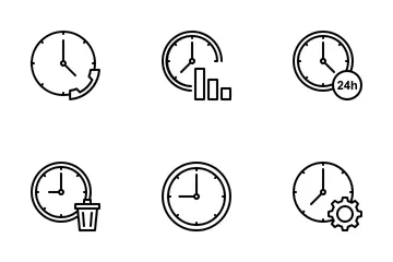 Time Management Icon Pack