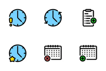 Time & Planning Icon Pack