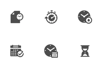 Time & Schedule Icon Pack