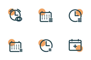 Time & Schedule Icon Pack