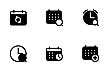 Time & Schedule Icon Pack