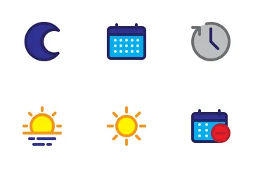 Time & Schedule Icon Pack