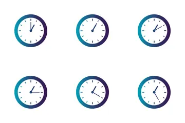 Timeless Analog Clocks Icon Pack