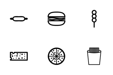 TINTA de comida rápida Icon Pack