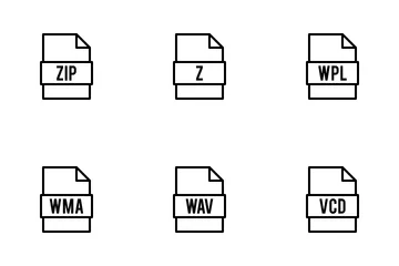 Tipi di file Vol 1 Icon Pack