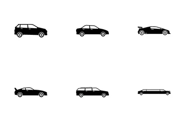 Tipo de carros Pacote de Ícones