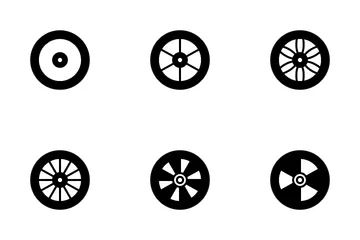 Tire Icon Icon Pack