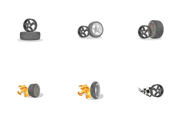 Tire Icon Pack