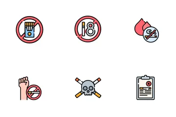 Tobacco Day Icon Pack