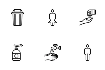 Toilet / Restroom Icon Pack