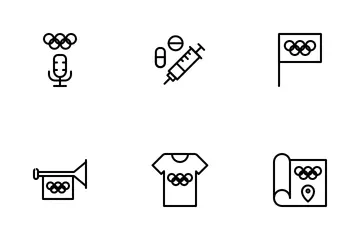 Tokio olímpico Paquete de Iconos