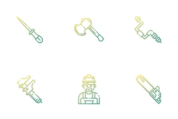 Tool & Construction Equipment Icon Pack