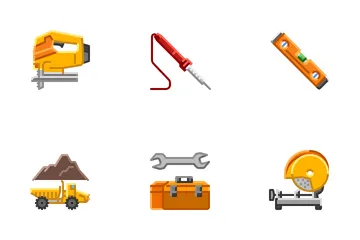 Tools And Construction Icon Pack