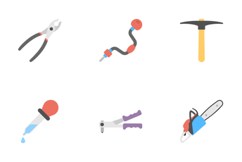 Tools Flat Icons 2 Icon Pack