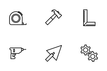 Tools (Outline) Icon Pack