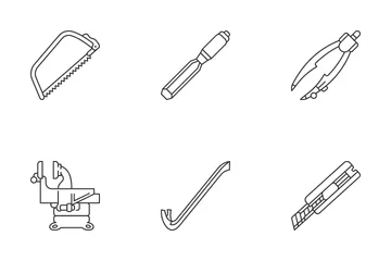 Tools Supplies Icon Pack