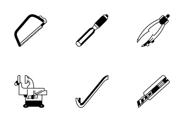 Tools Supplies Icon Pack