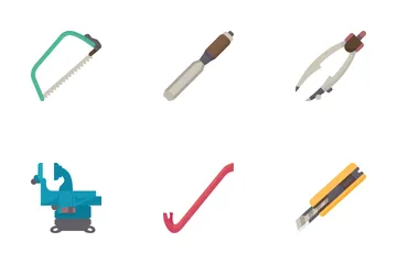 Tools Supplies Icon Pack