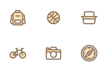 Tools Travelling Icon Pack