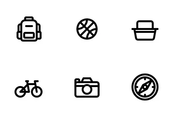 Tools Travelling Icon Pack