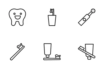 Toothbrush Icon Pack