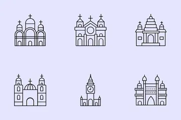 Top Cities Icon Pack