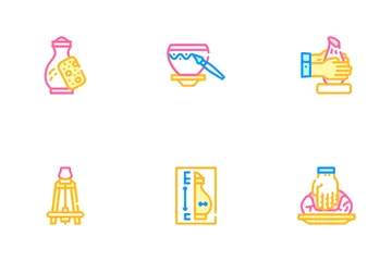 Keramikherstellung Symbolpack