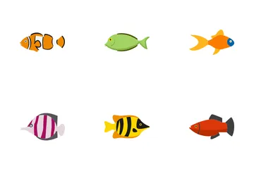 Topical Fish Icon Pack