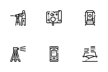 Topography Research Icon Pack